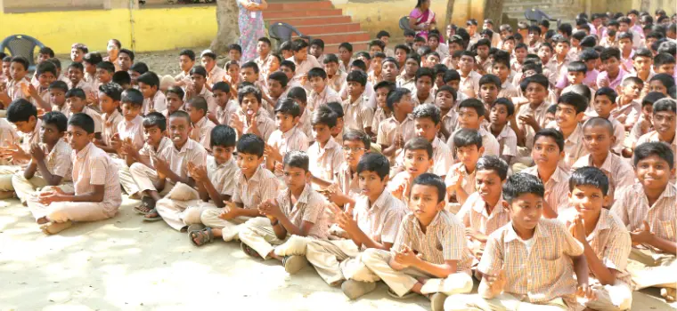 Supporting education for all, focusing on underprivileged areas with holistic learning programs